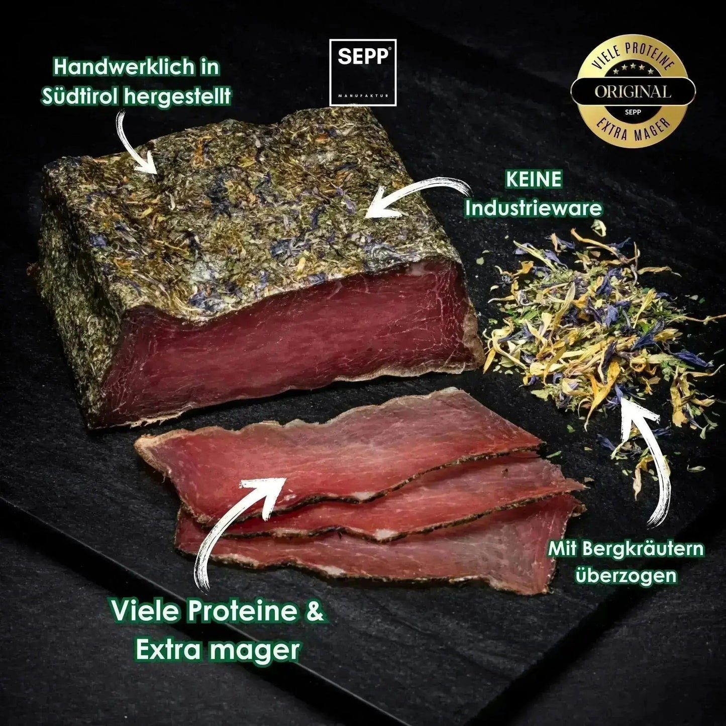 SEPP' Kräuterspeck Paket