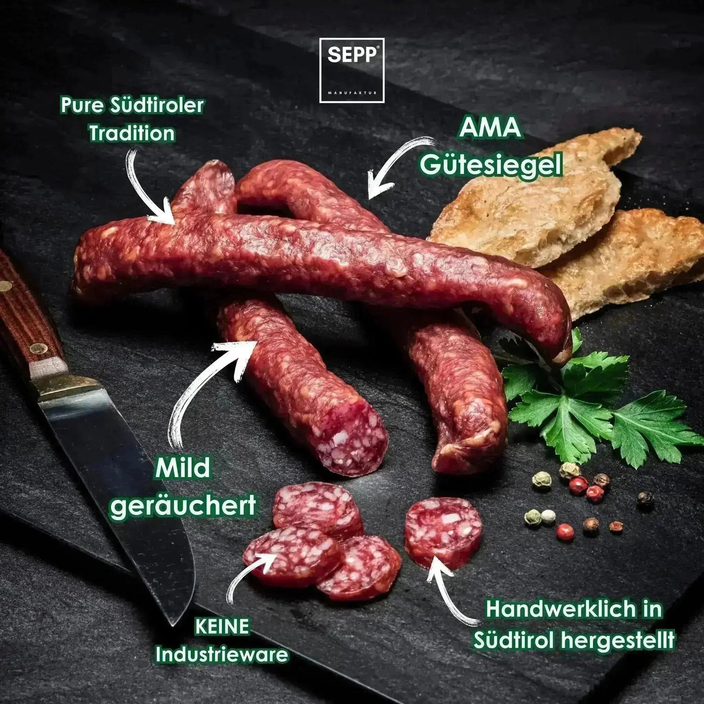 SEPP' Degustationspaket 'Südtirol Premium ROT' - Versand kostenlos