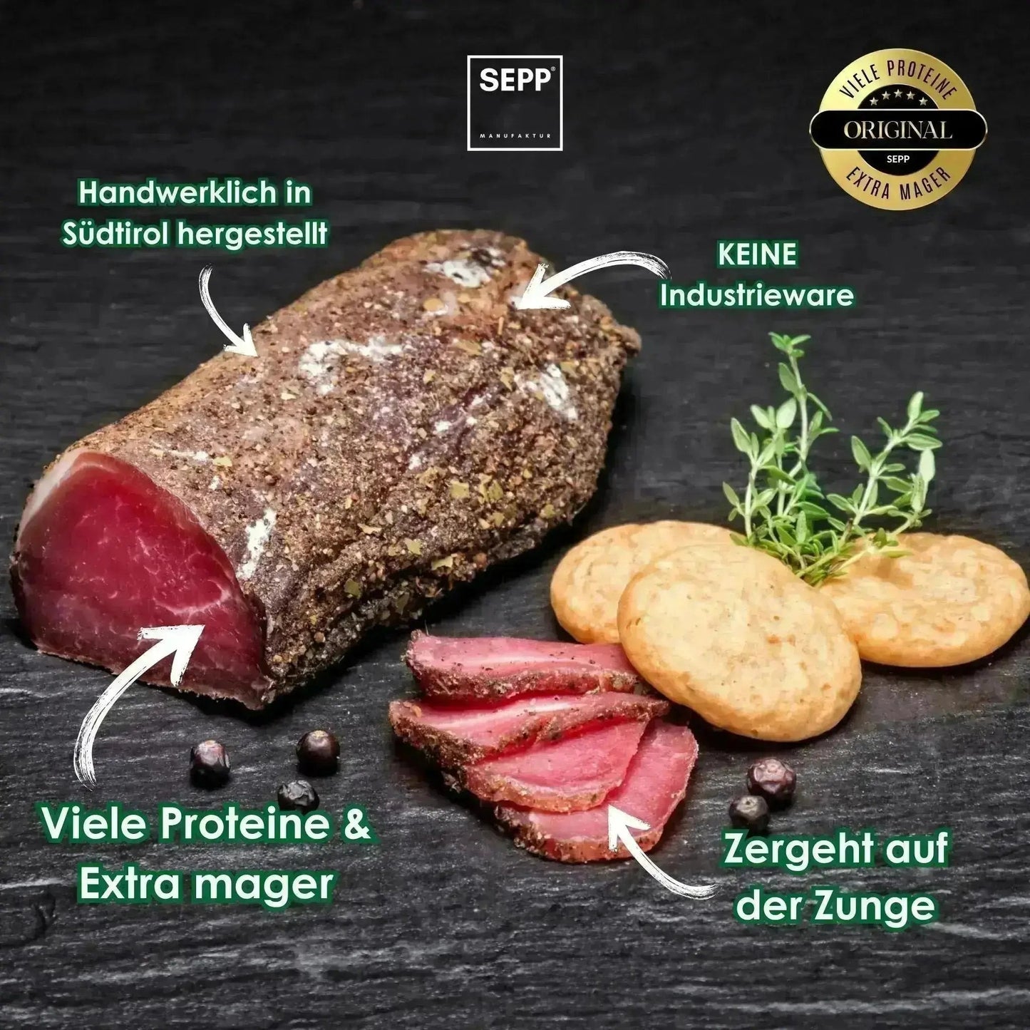 SEPP' Degustationspaket 'Südtirol Premium ROT' - Versand kostenlos