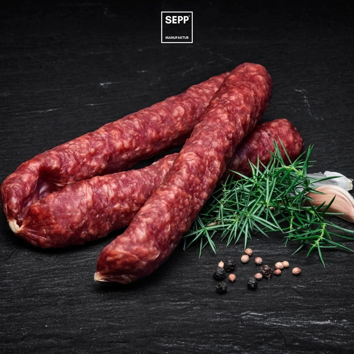 SEPP' Kaminwurzen mit Hirsch (3 Stk.)