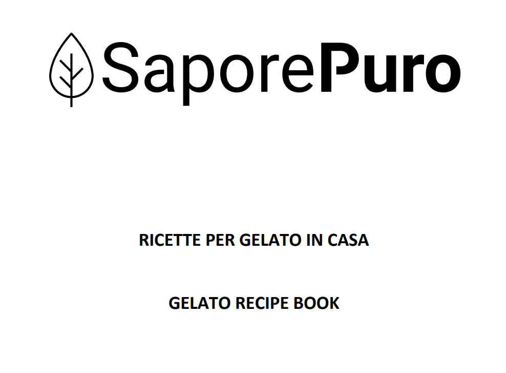 Ricettario Gelato & Sorbetti / Gelato & Sorbet RecipeBook