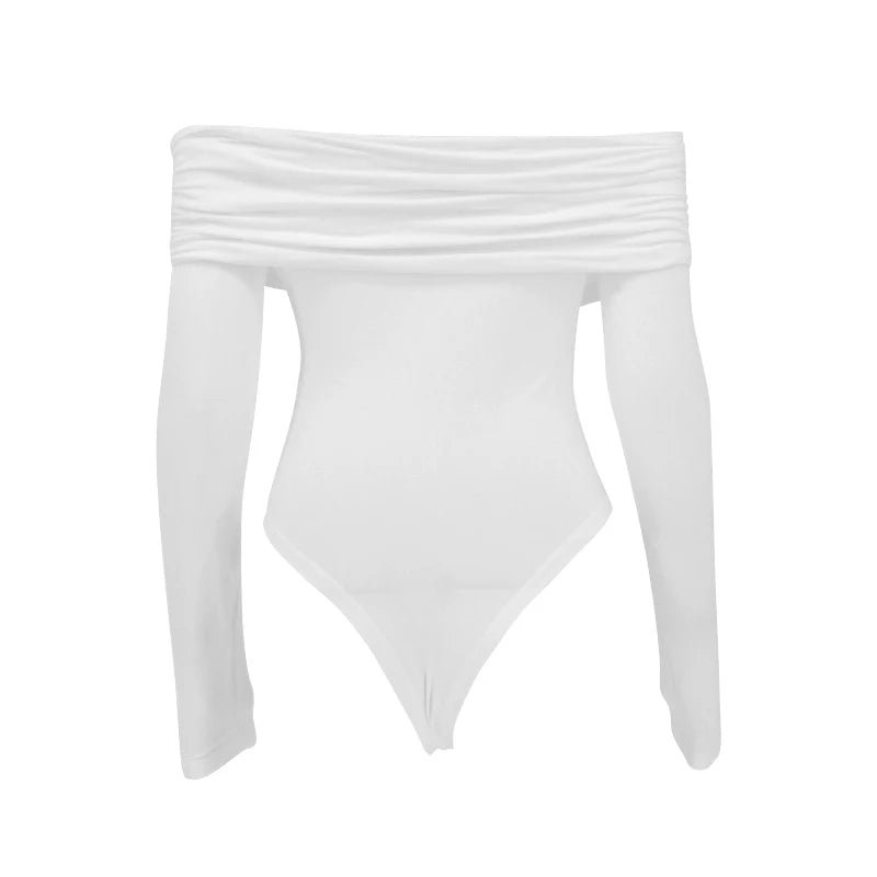 Luana - Body da donna Autunno Nuovo Nero Sexy Backless Corsetto solido Moda sottile Tute incrociate Maniche lunghe Casual Pagliaccetti lavorati a maglia