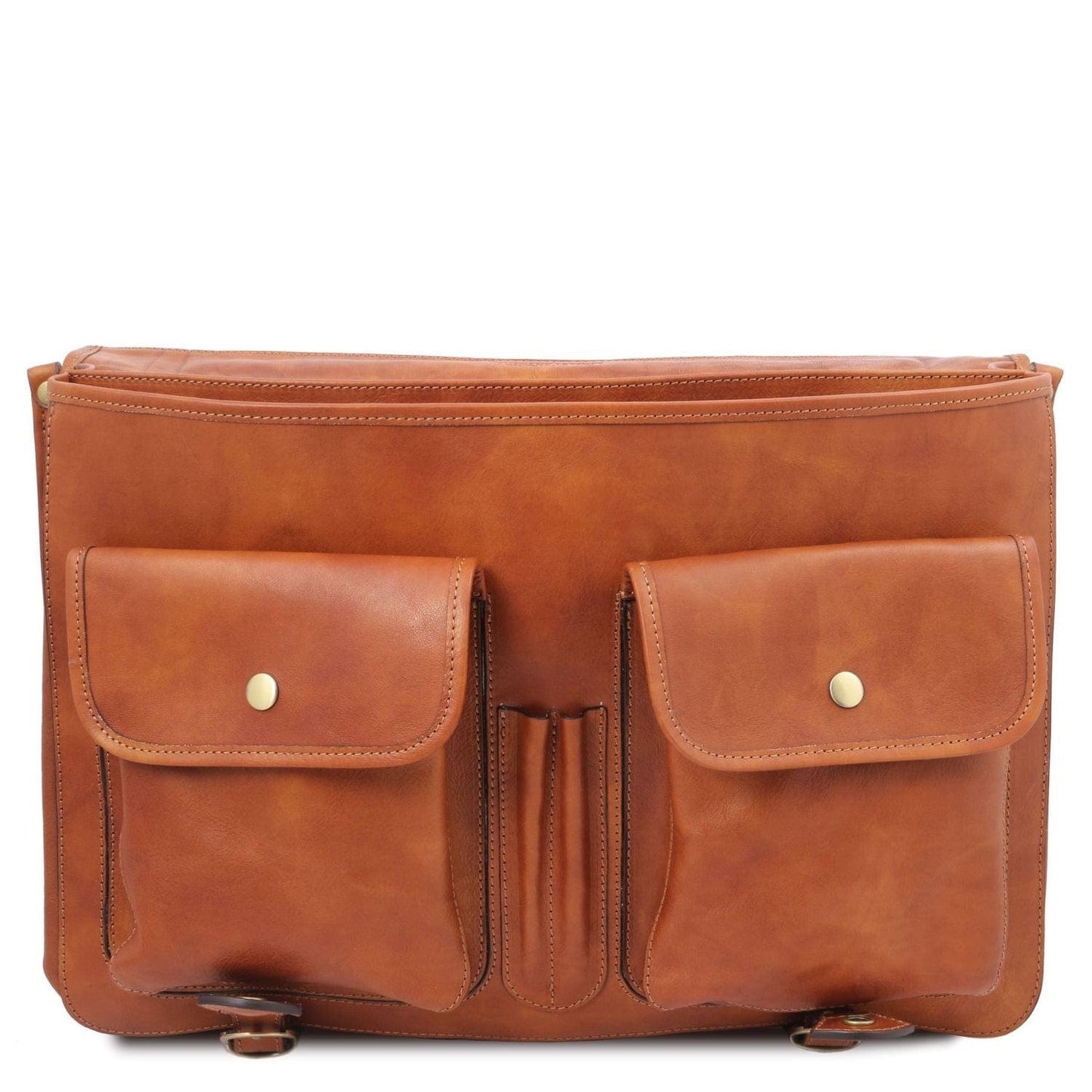 Ancona - Leather messenger bag | TL142073