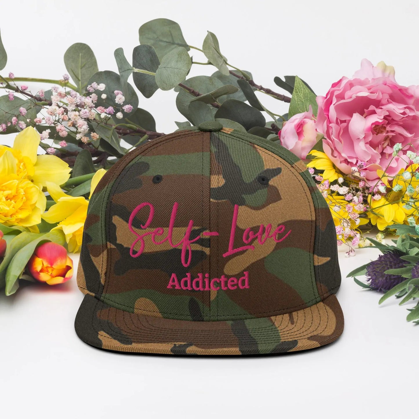 Fli - Cappello Snapback Self Love Addicted con ricamo