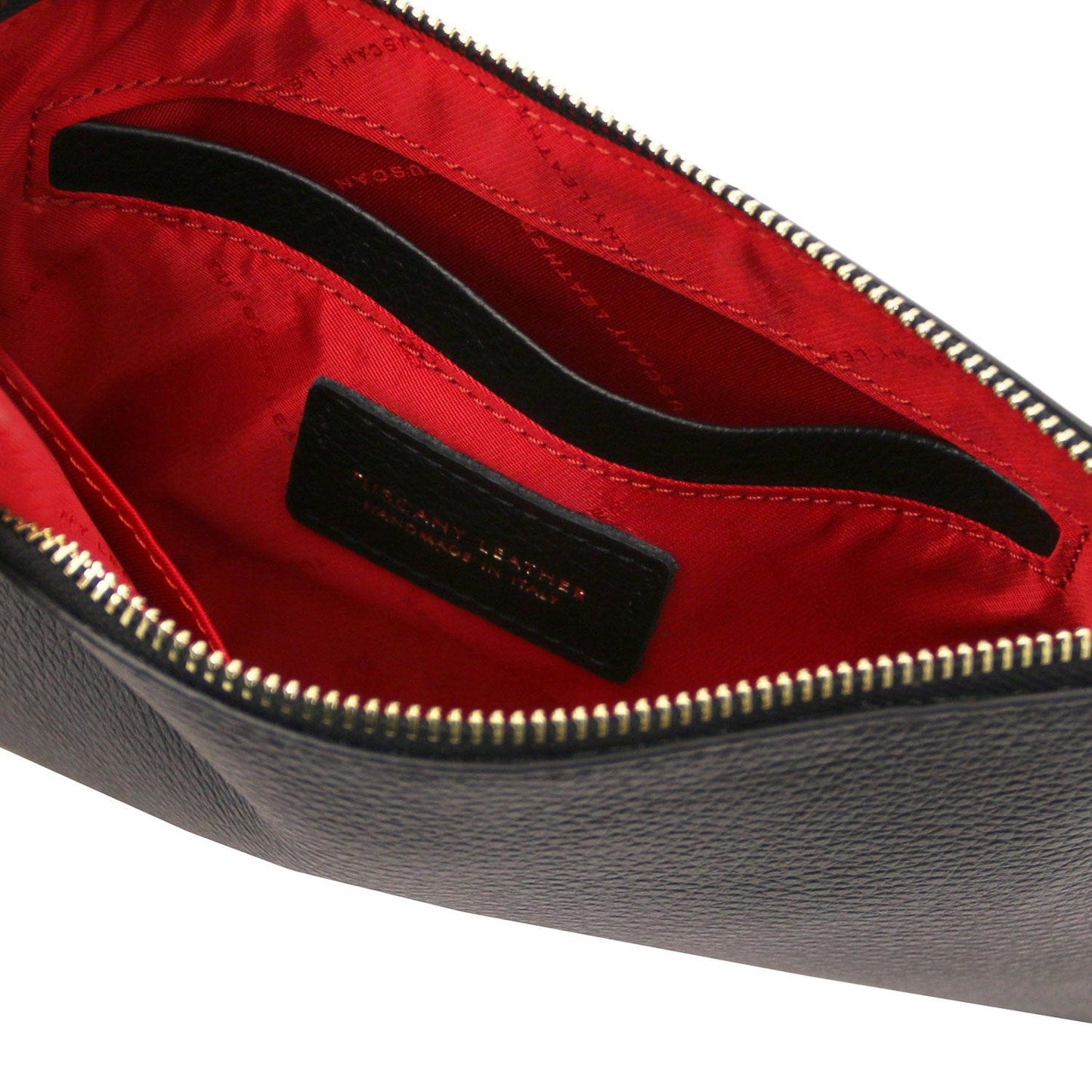 Diva - Leather Pouch Clutch With Chain Strap | TL142461