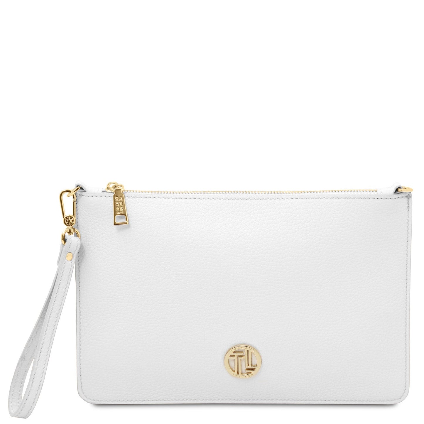 Diva - Leather Pouch Clutch With Chain Strap | TL142461