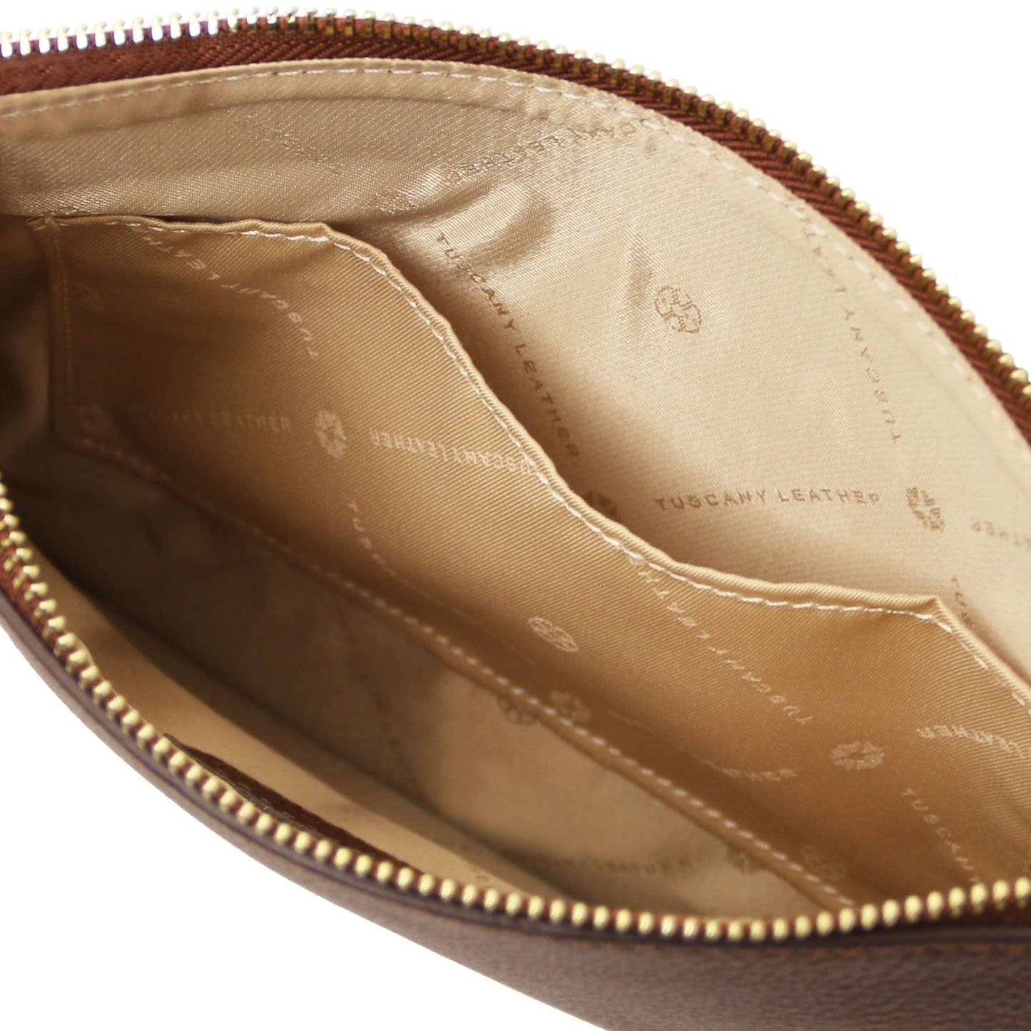 Diva - Leather Pouch Clutch With Chain Strap | TL142461