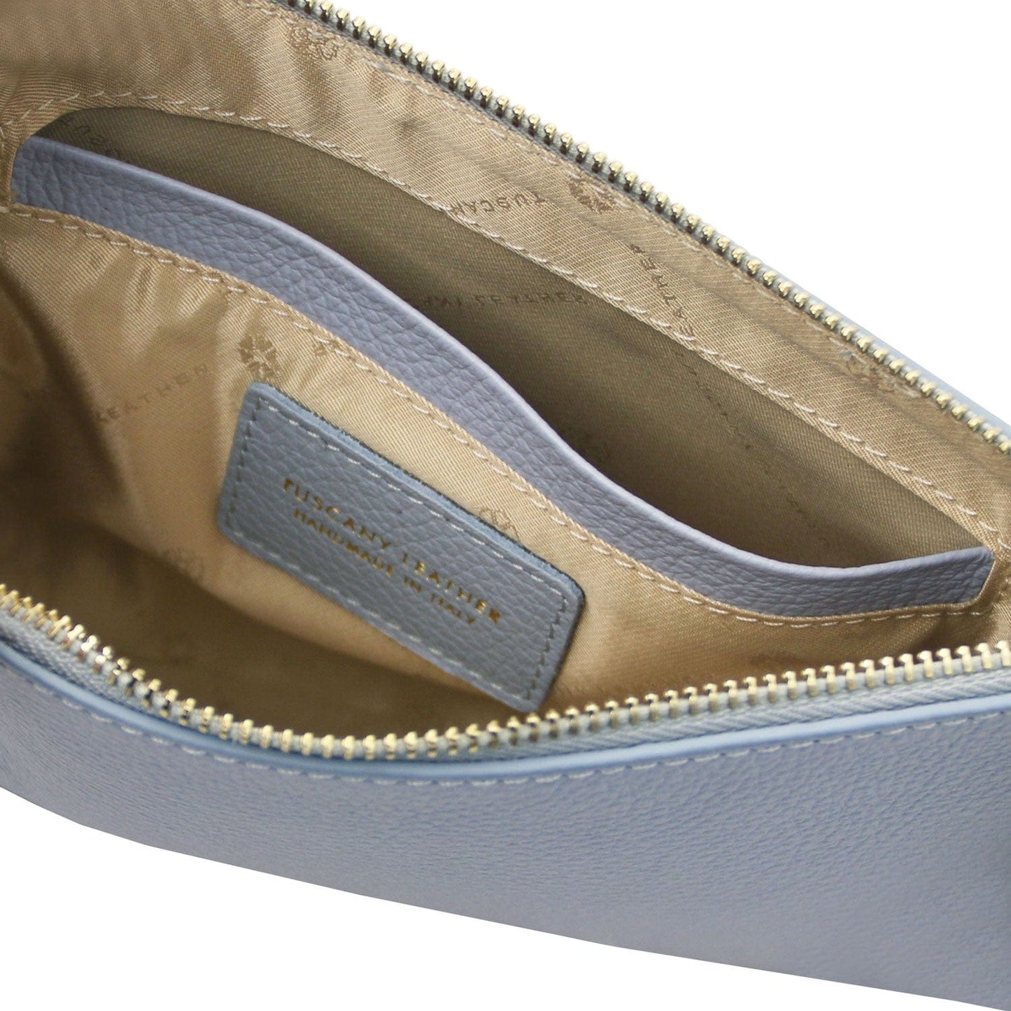 Diva - Leather Pouch Clutch With Chain Strap | TL142461