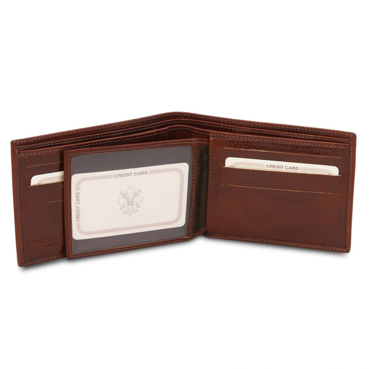 Exclusive leather 3 fold wallet for men | TL140817