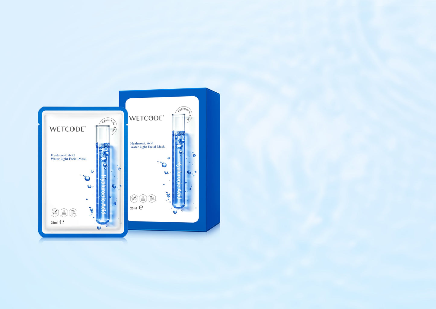 WETCODE - Hyaluronic Acid Facial Mask *5pz