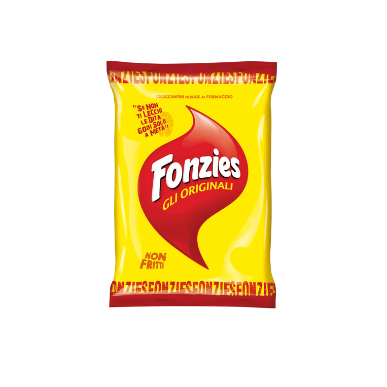 60 confezioni patatine Fonzies da 23.5 gr