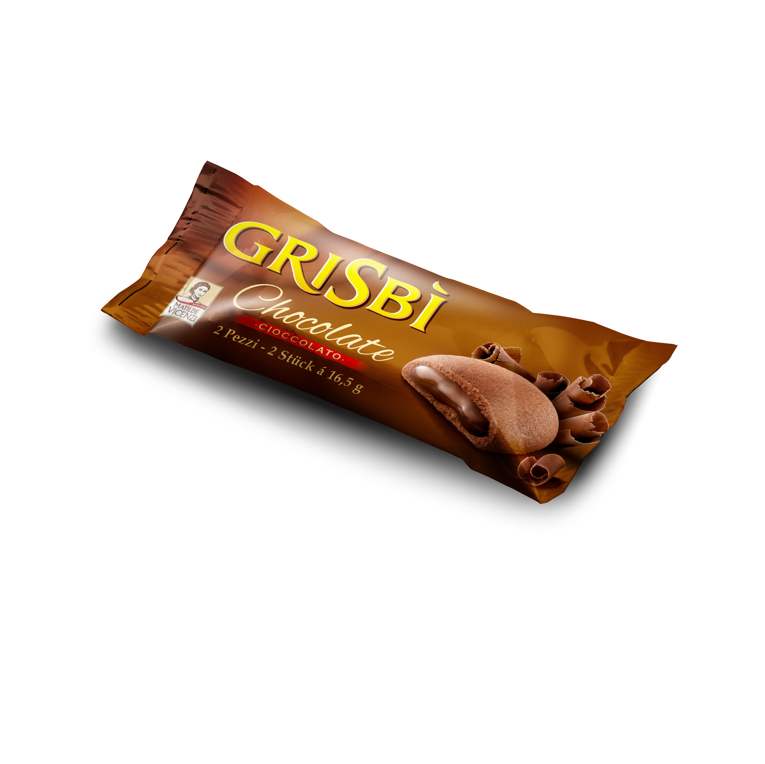 30 PACCHETTI GRISBI' CHOCOLATE X2 GR. 33