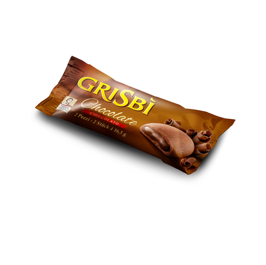 30 PACCHETTI GRISBI' CHOCOLATE X2 GR. 33