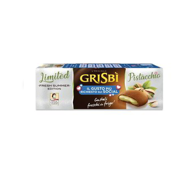 30 PACCHETTI GRISBI' PISTACCHIO X2 GR. 30