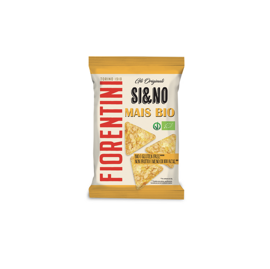 30 PACCHETTI MINIGALLETTE TRIANGOLARI MAIS BIO SI & NO SALE MARINO FIORENTINI GR. 20