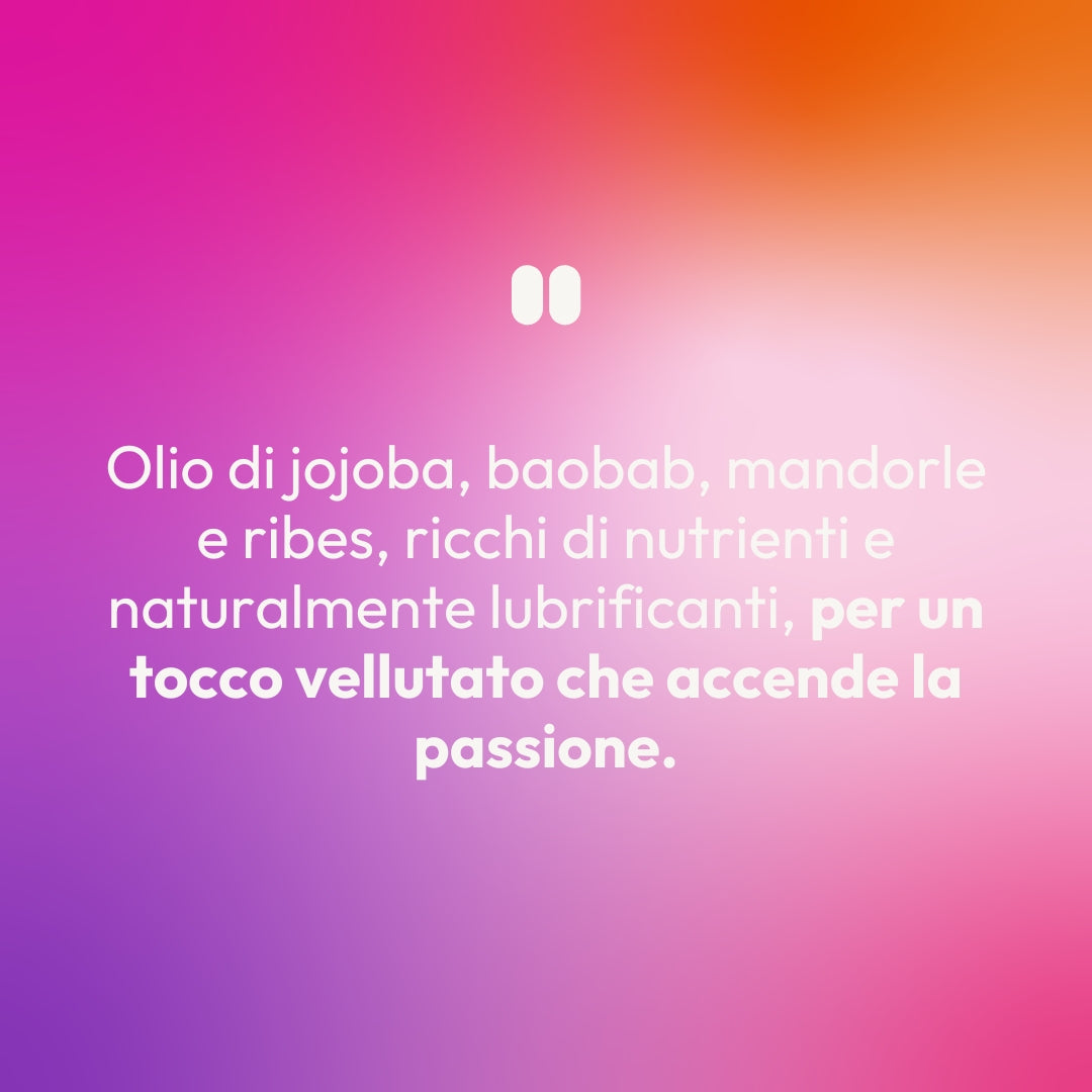 Olio nutriente e lubrificante naturale