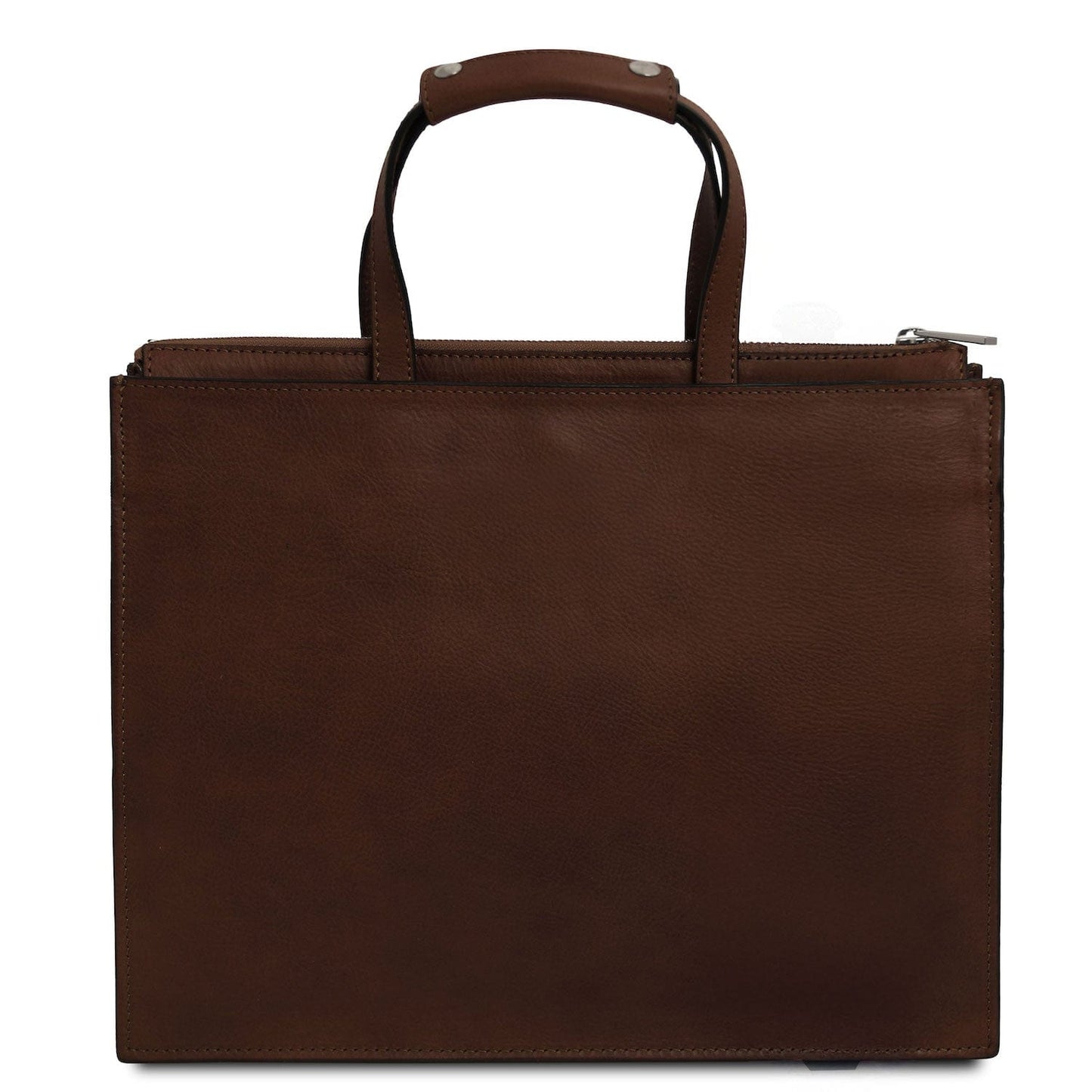 Palermo - Italian leather 3-compartment briefcase for women | TL142452