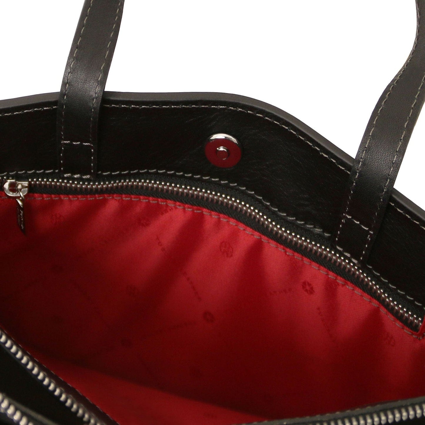 Palermo - Italian leather 3-compartment briefcase for women | TL142452