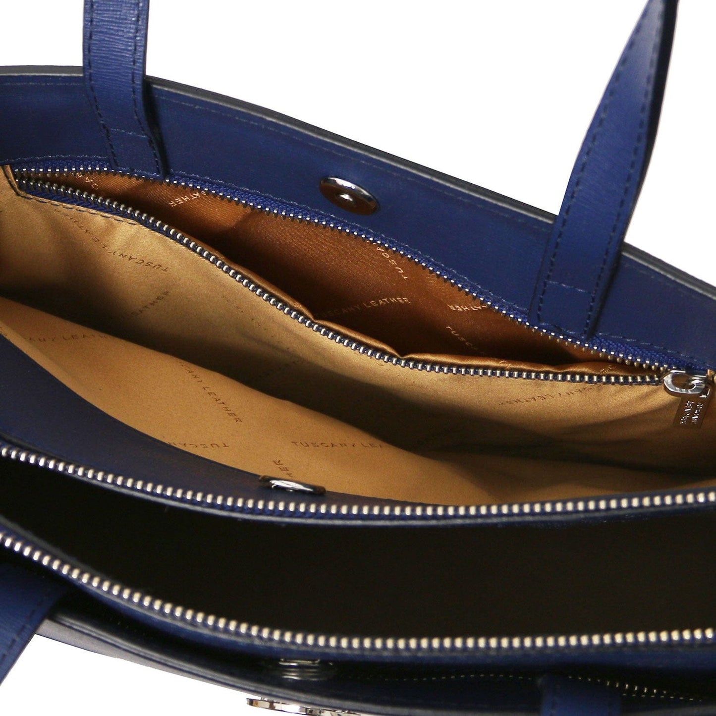 Palermo - Saffiano Italian leather briefcase 3-compartment for women | TL141369