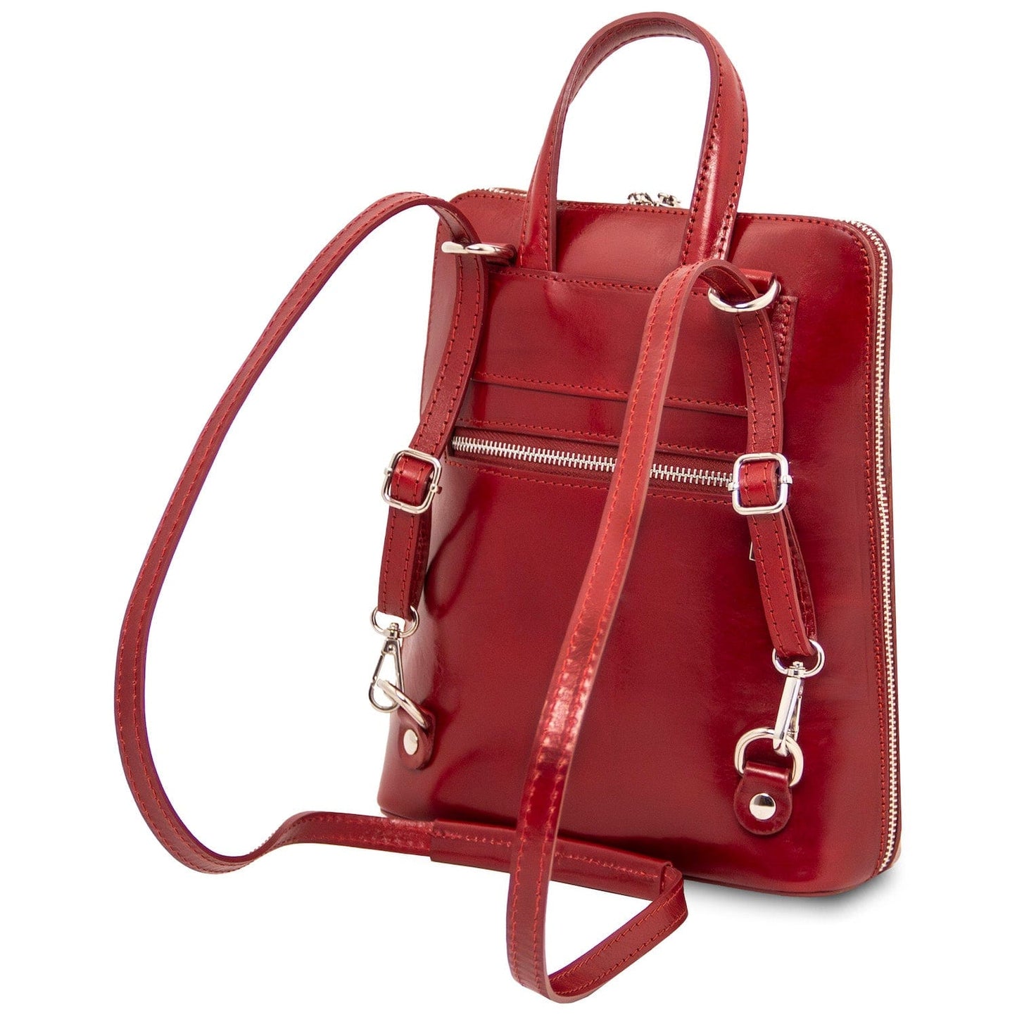 Paris - Small Convertible Leather Backpack For Women | TL142410