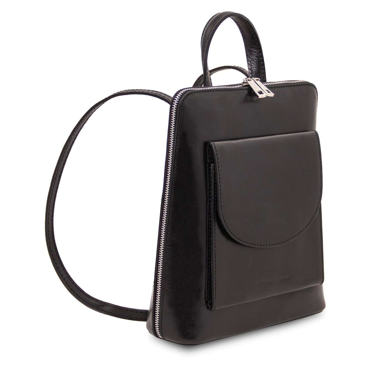 Paris - Small Convertible Leather Backpack For Women | TL142410