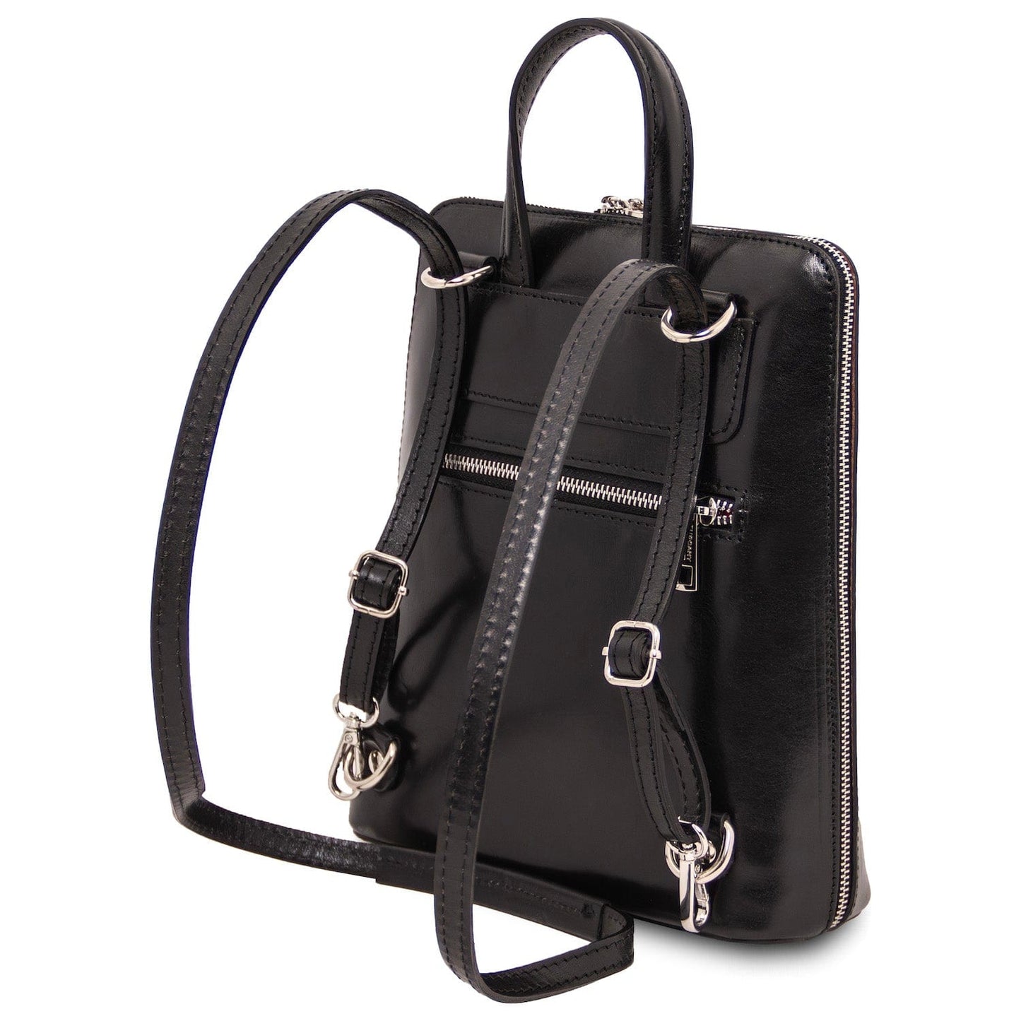 Paris - Small Convertible Leather Backpack For Women | TL142410