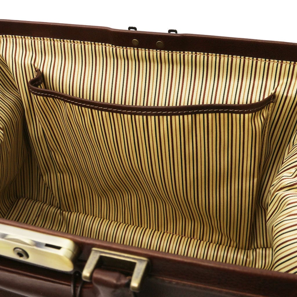 Giotto - Exclusive double-bottom leather doctor bag | TL142344