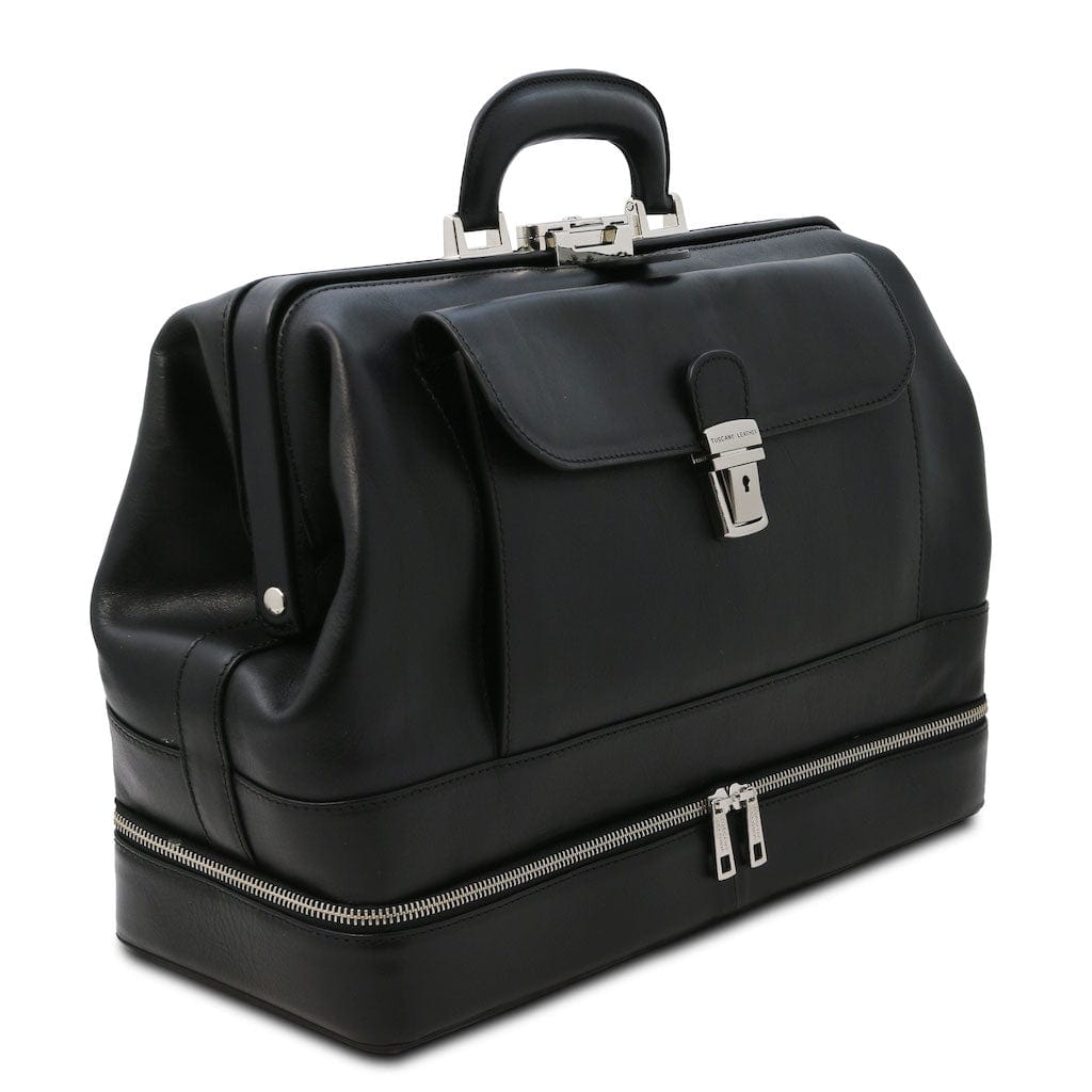 Giotto - Exclusive double-bottom leather doctor bag | TL142344