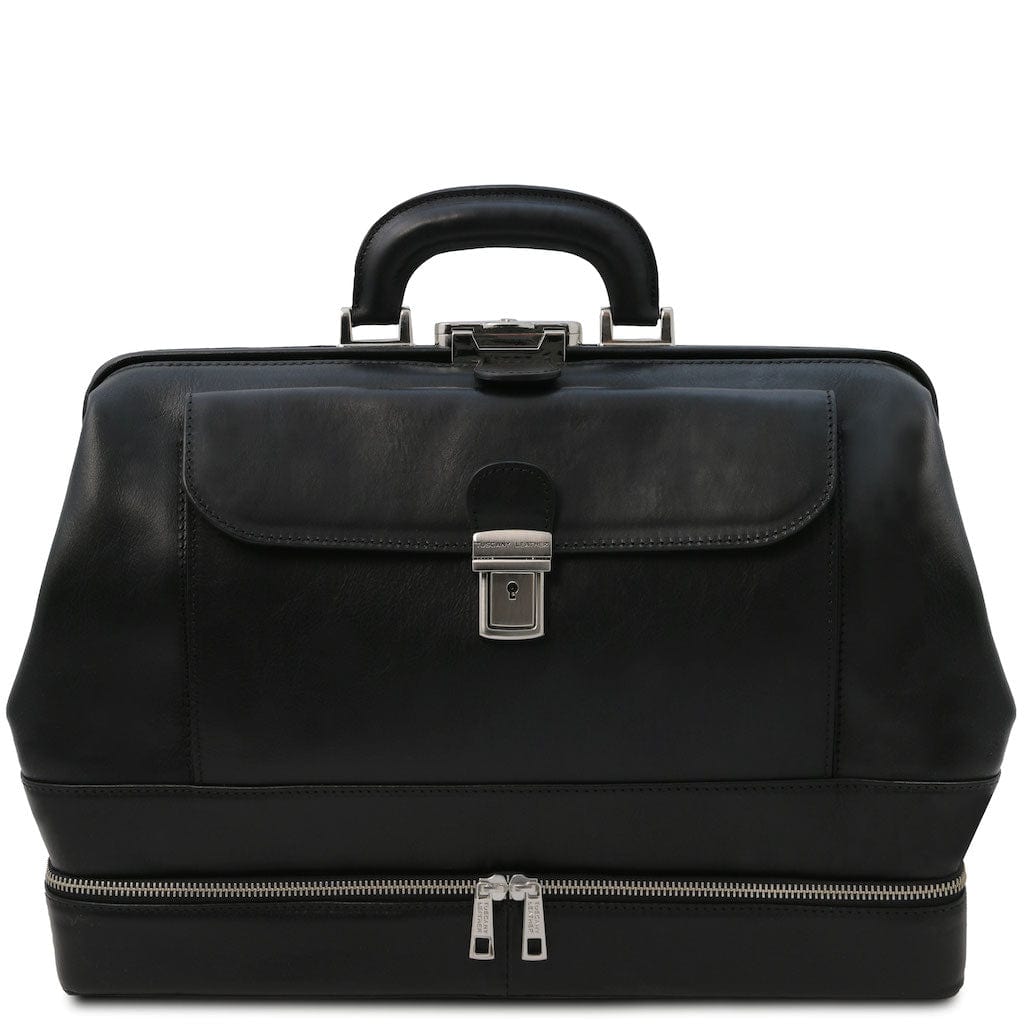 Giotto - Exclusive double-bottom leather doctor bag | TL142344