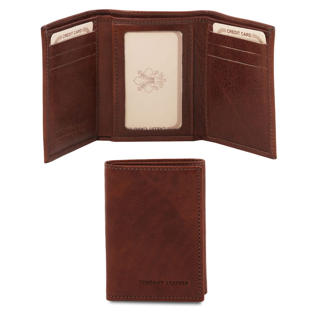 Exclusive 3 fold leather wallet | TL140801