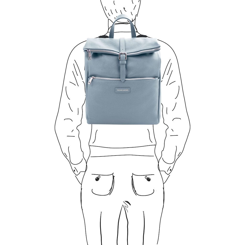 Denver - Soft leather backpack | TL142355