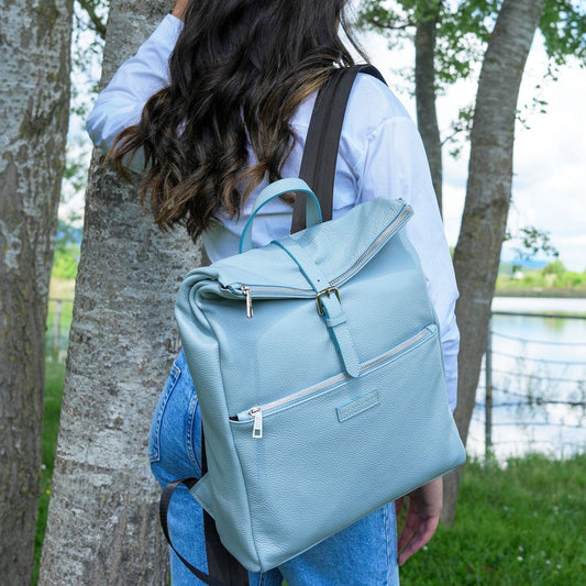 Denver - Soft leather backpack | TL142355