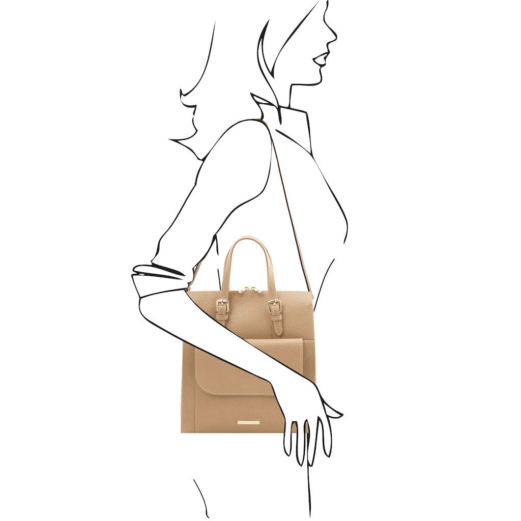 TL Bag - Italian Leather Convertible Backpack | TL142211