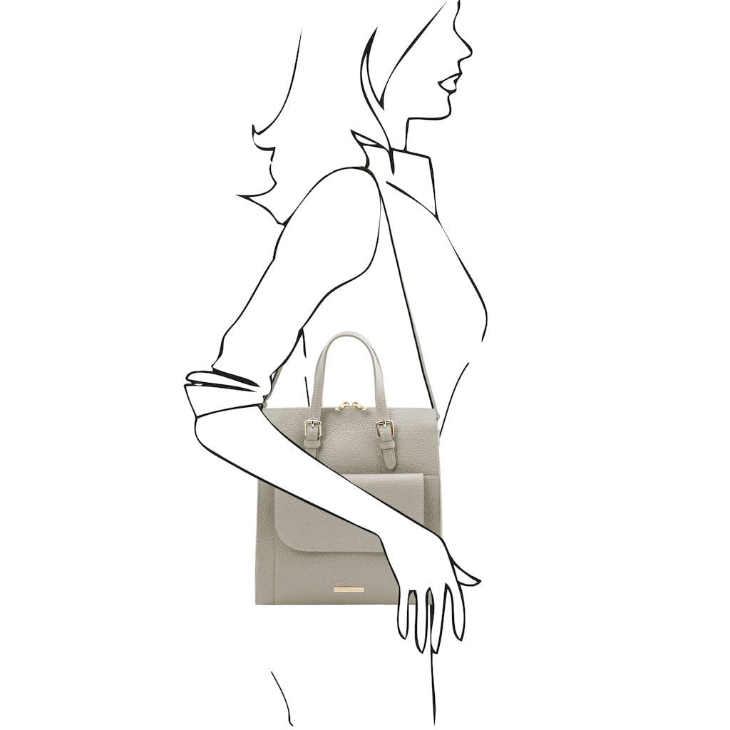 TL Bag - Italian Leather Convertible Backpack | TL142211