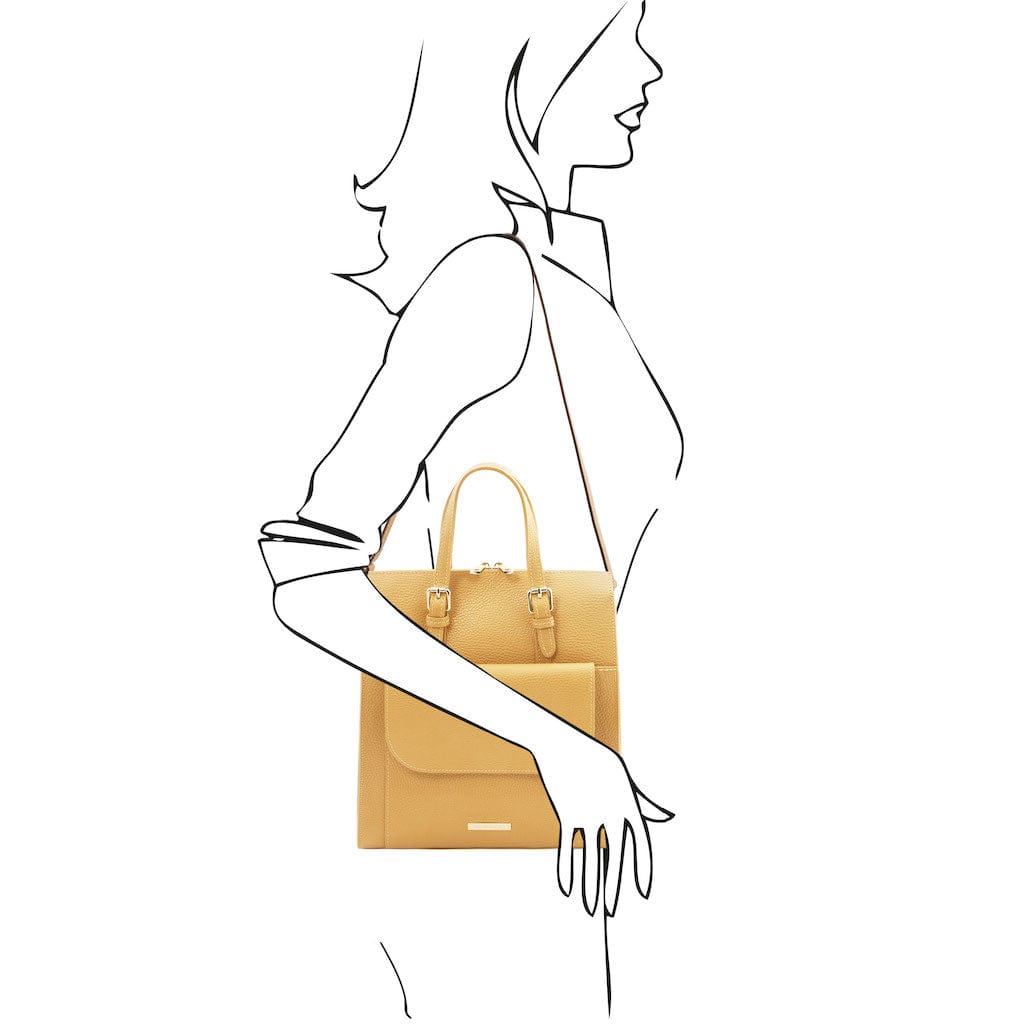 TL Bag - Italian Leather Convertible Backpack | TL142211