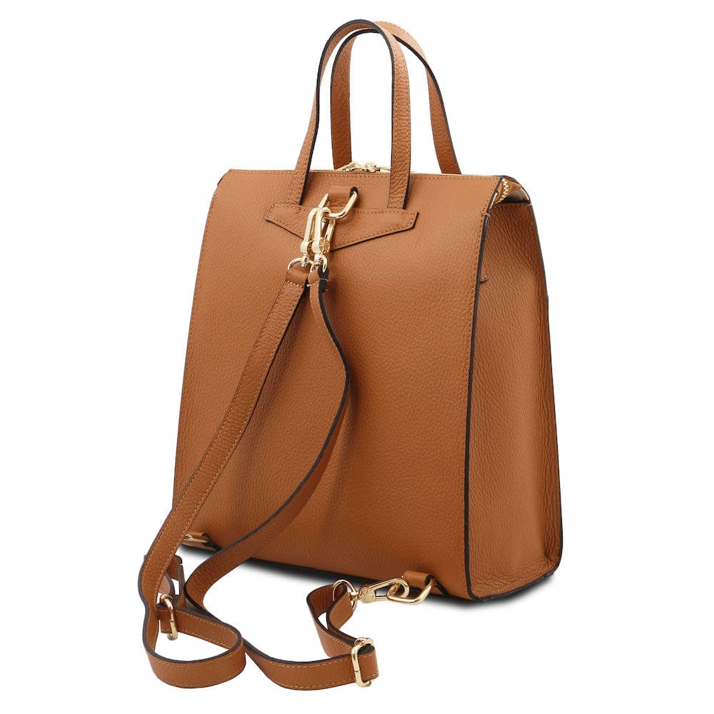 TL Bag - Italian Leather Convertible Backpack | TL142211