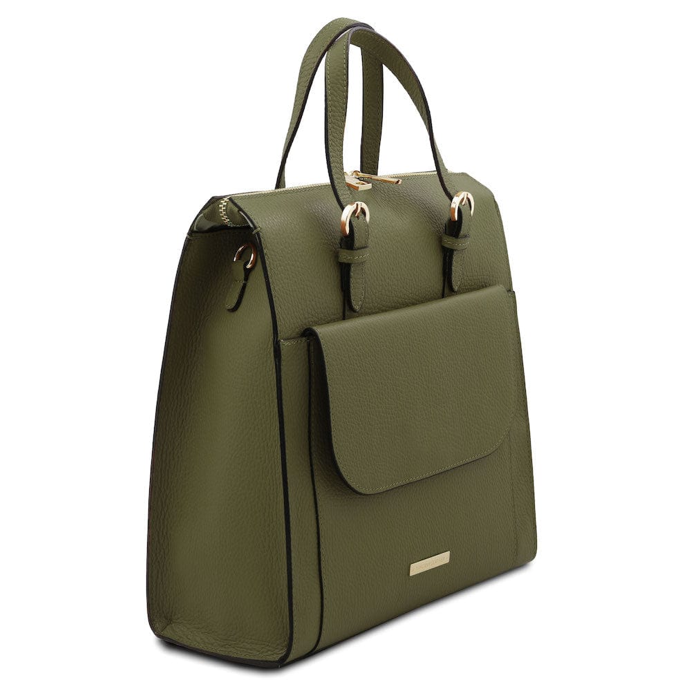 TL Bag - Italian Leather Convertible Backpack | TL142211