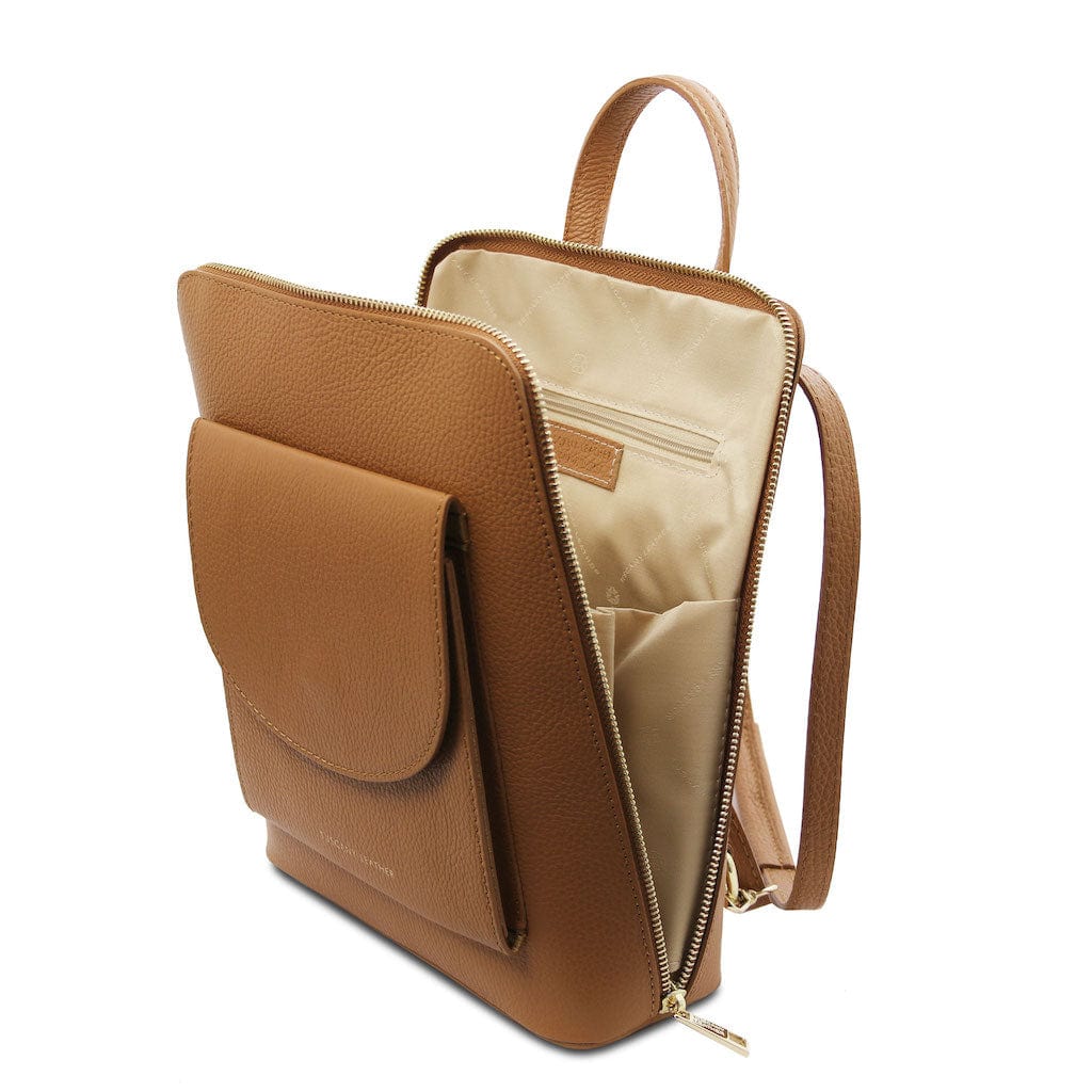 TL Bag - Small Convertible Leather Backpack For Women | TL142092