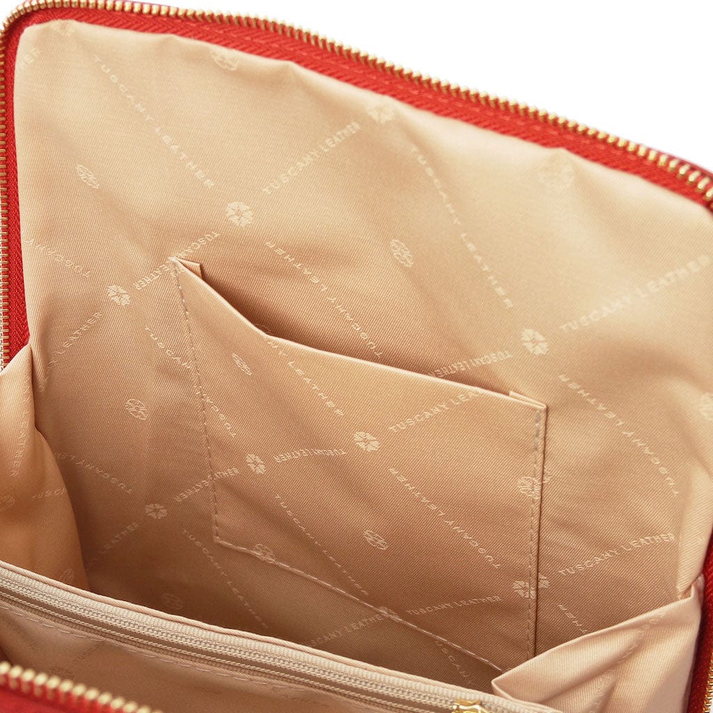 TL Bag - Small Convertible Leather Backpack For Women | TL142092