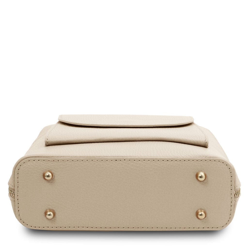 TL Bag - Small Convertible Leather Backpack For Women | TL142092