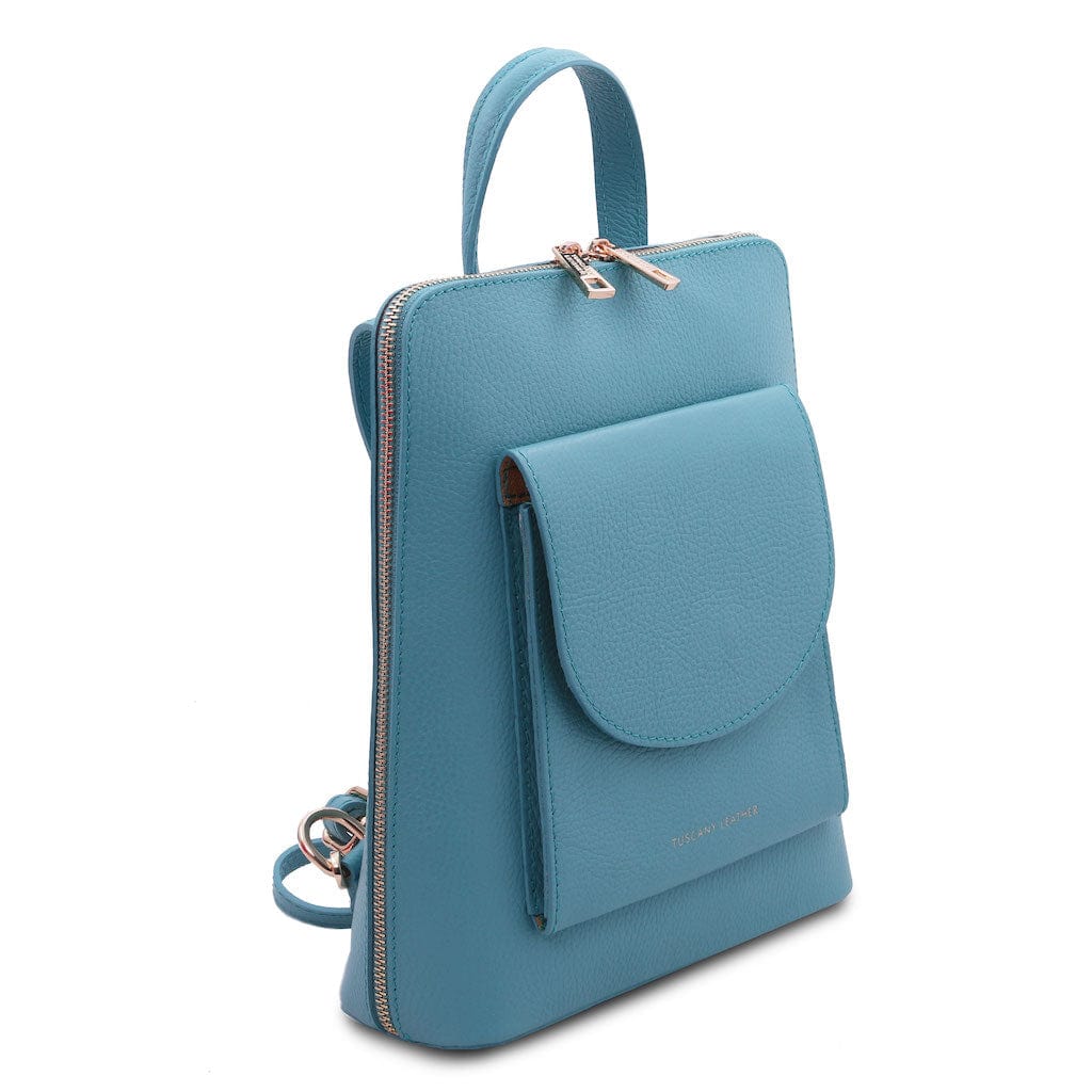 TL Bag - Small Convertible Leather Backpack For Women | TL142092