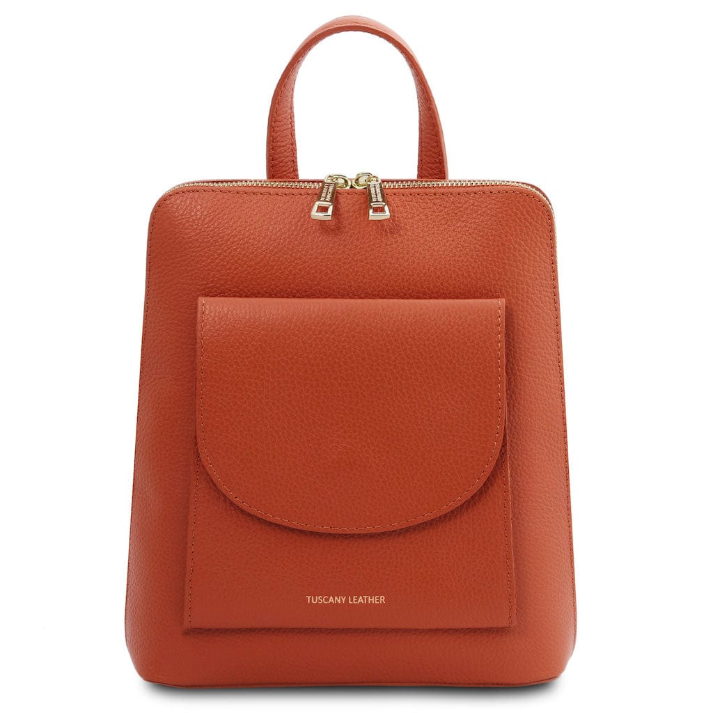 TL Bag - Small Convertible Leather Backpack For Women | TL142092