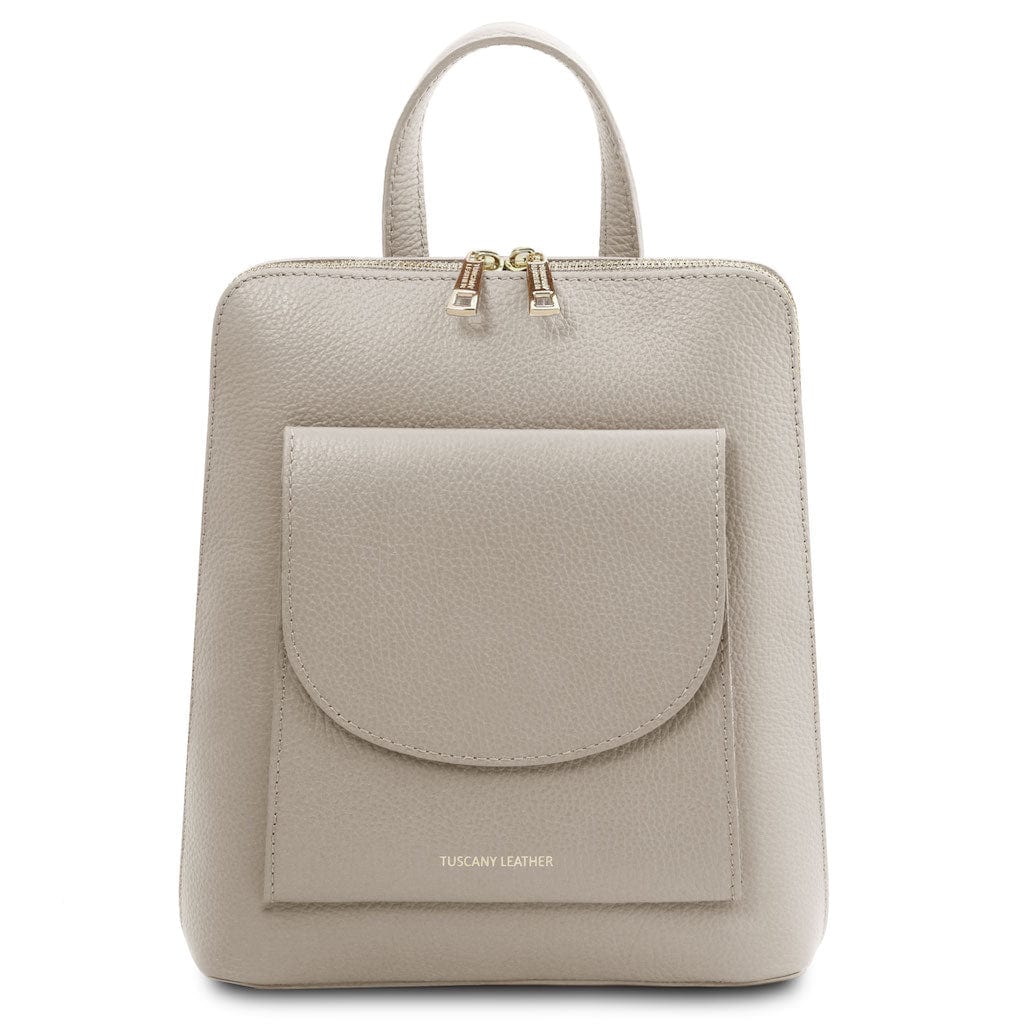 TL Bag - Small Convertible Leather Backpack For Women | TL142092