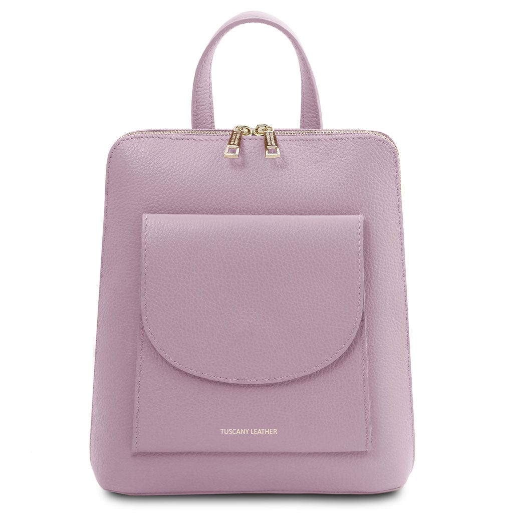 TL Bag - Small Convertible Leather Backpack For Women | TL142092