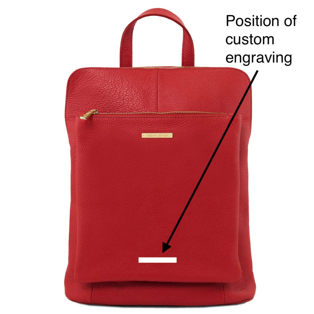 TL Bag - Soft leather backpack for women - 2-in-1 convertible backpack shoulder bag | TL141682