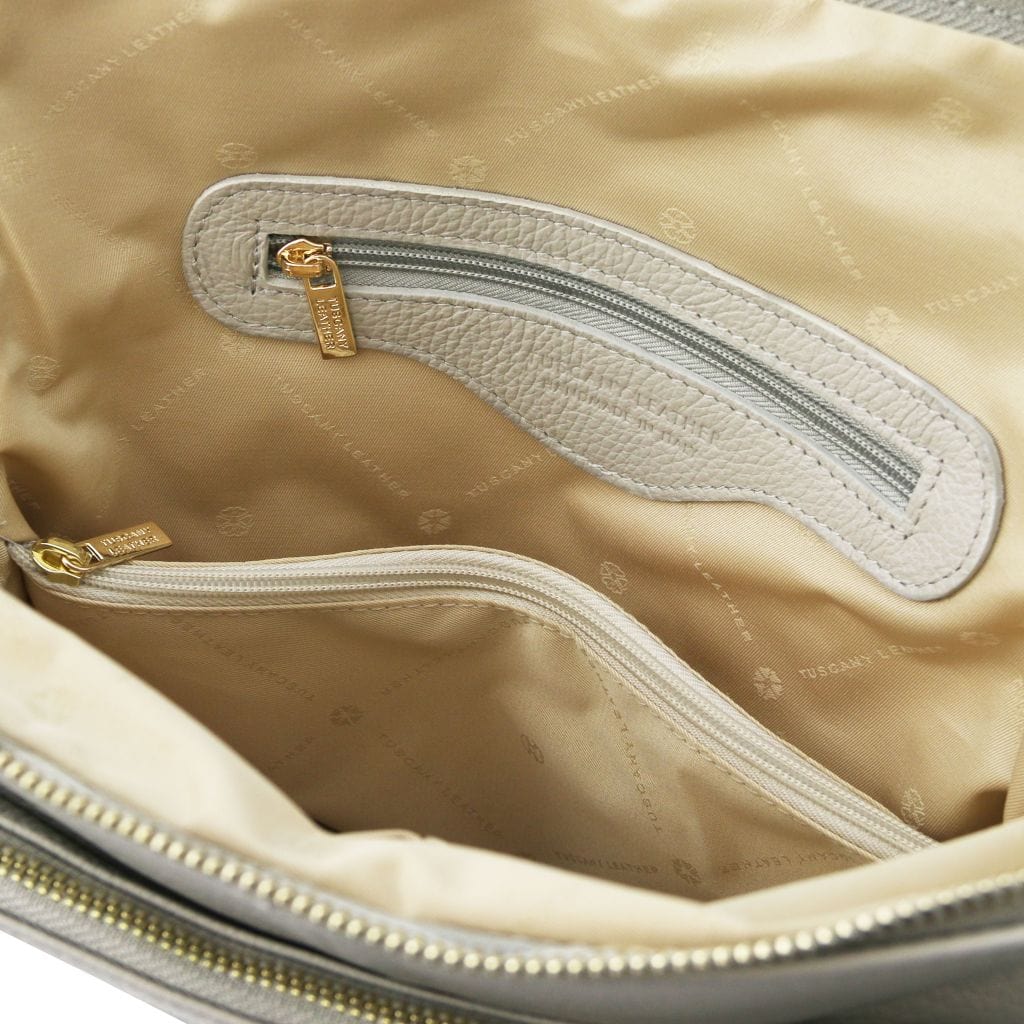 TL Bag - Soft leather backpack for women - 2-in-1 convertible backpack shoulder bag | TL141682