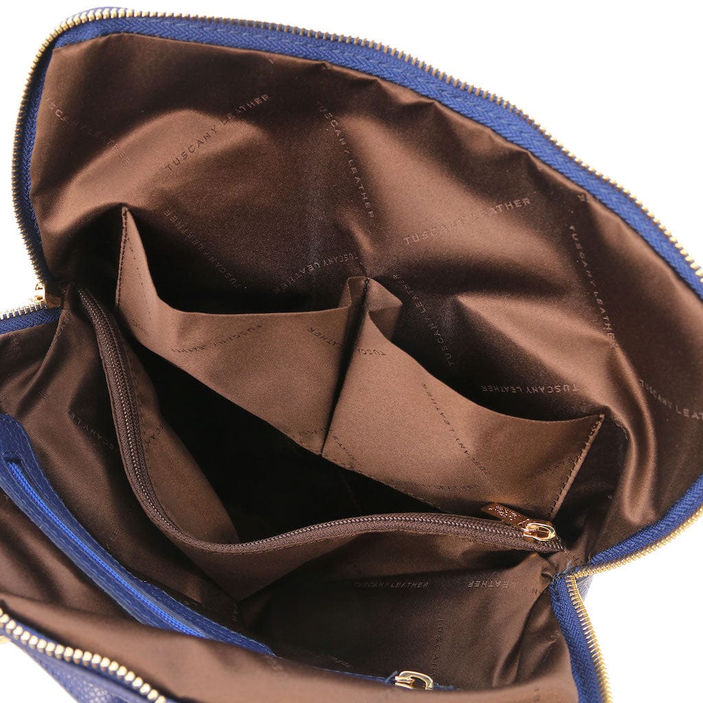 TL Bag - Soft leather backpack for women - 2-in-1 convertible backpack shoulder bag | TL141682