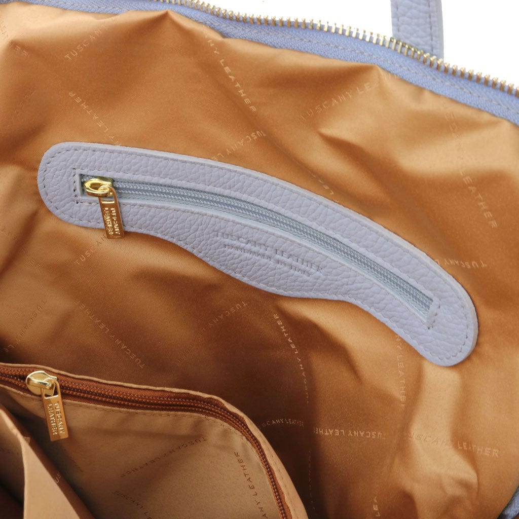 TL Bag - Soft leather backpack for women - 2-in-1 convertible backpack shoulder bag | TL141682