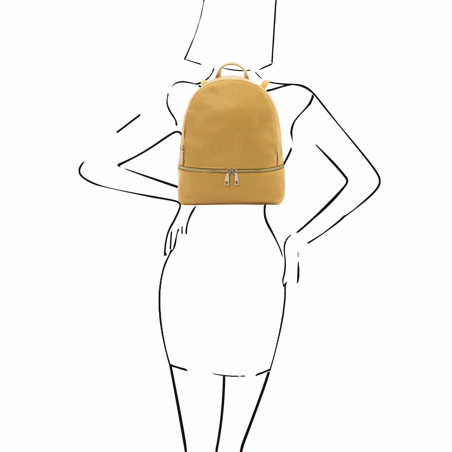 TL Bag - Soft leather backpack | TL142280