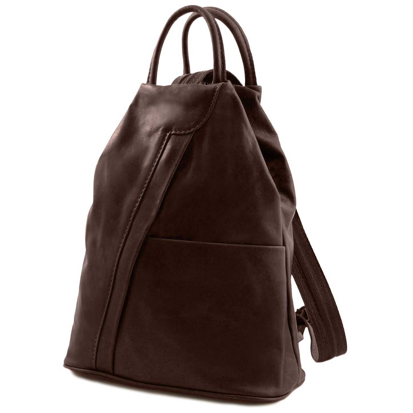 Shanghai - Italian leather backpack - full-grain leather | TL140963